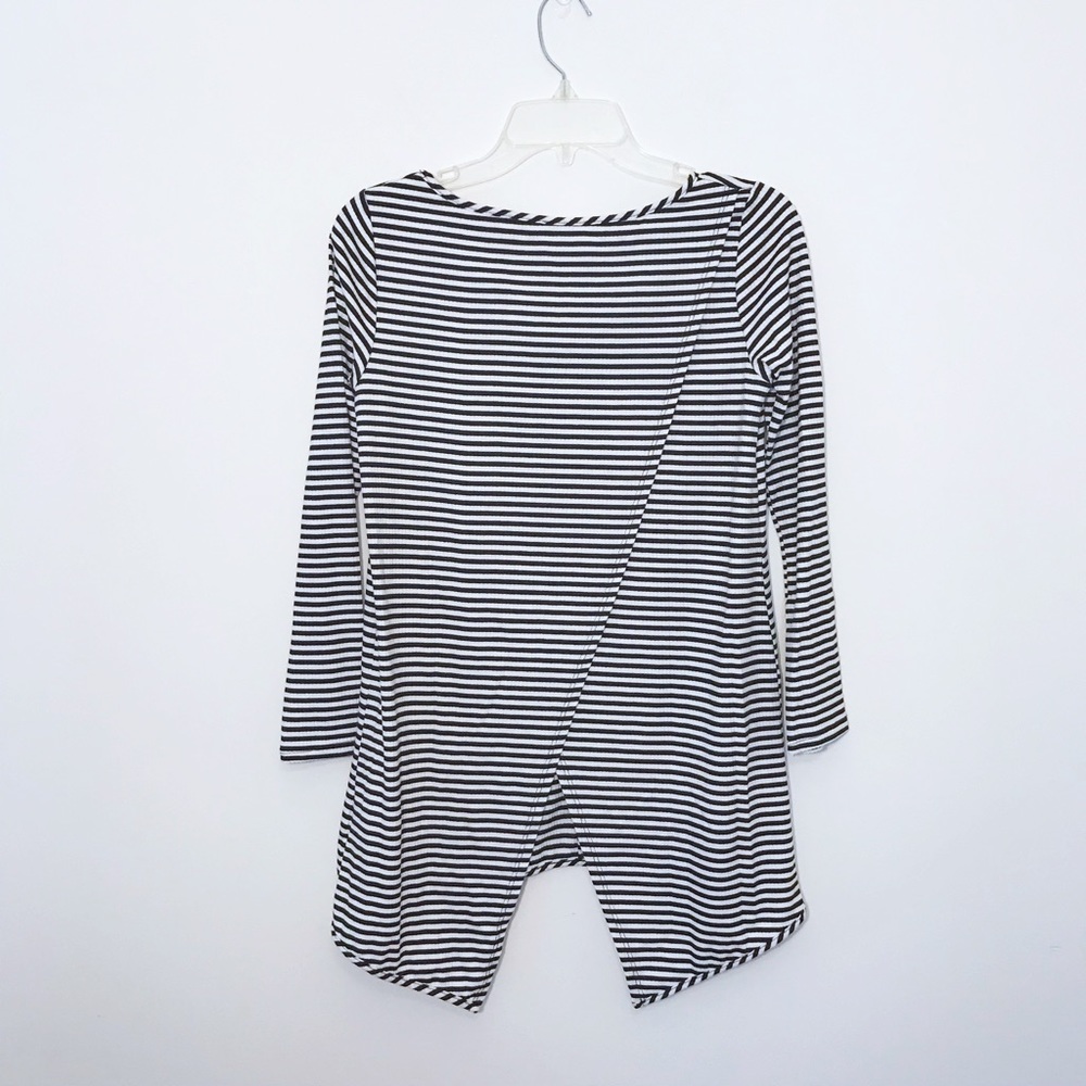 Fantastic Fawn striped Split Back Tee - Picture 2 of 5
